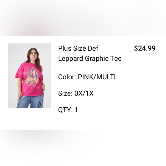 Def Leppard Graphic T-Shirt - Picture 2 of 4